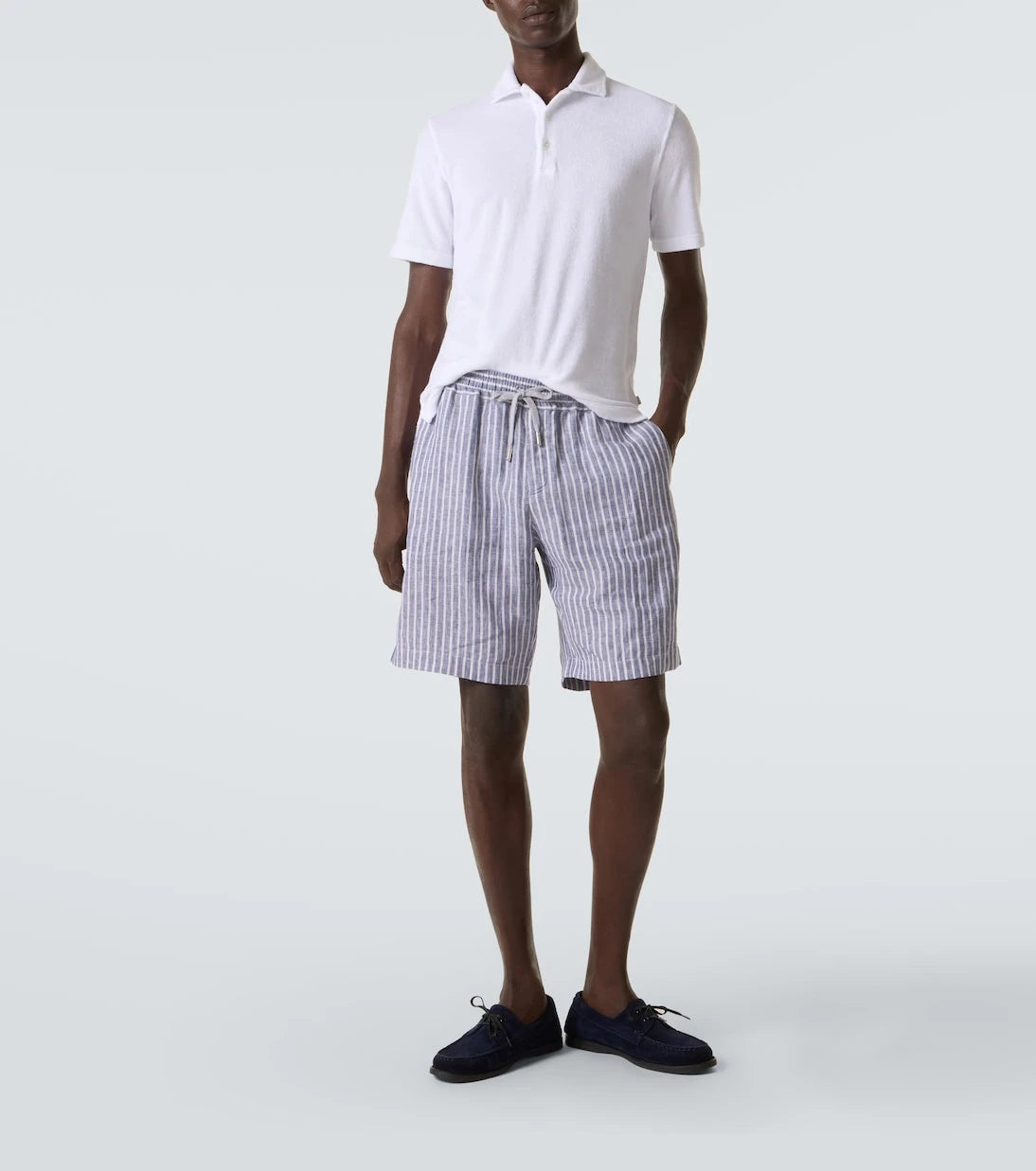 Fedeli - Mondial cotton terry polo shirt