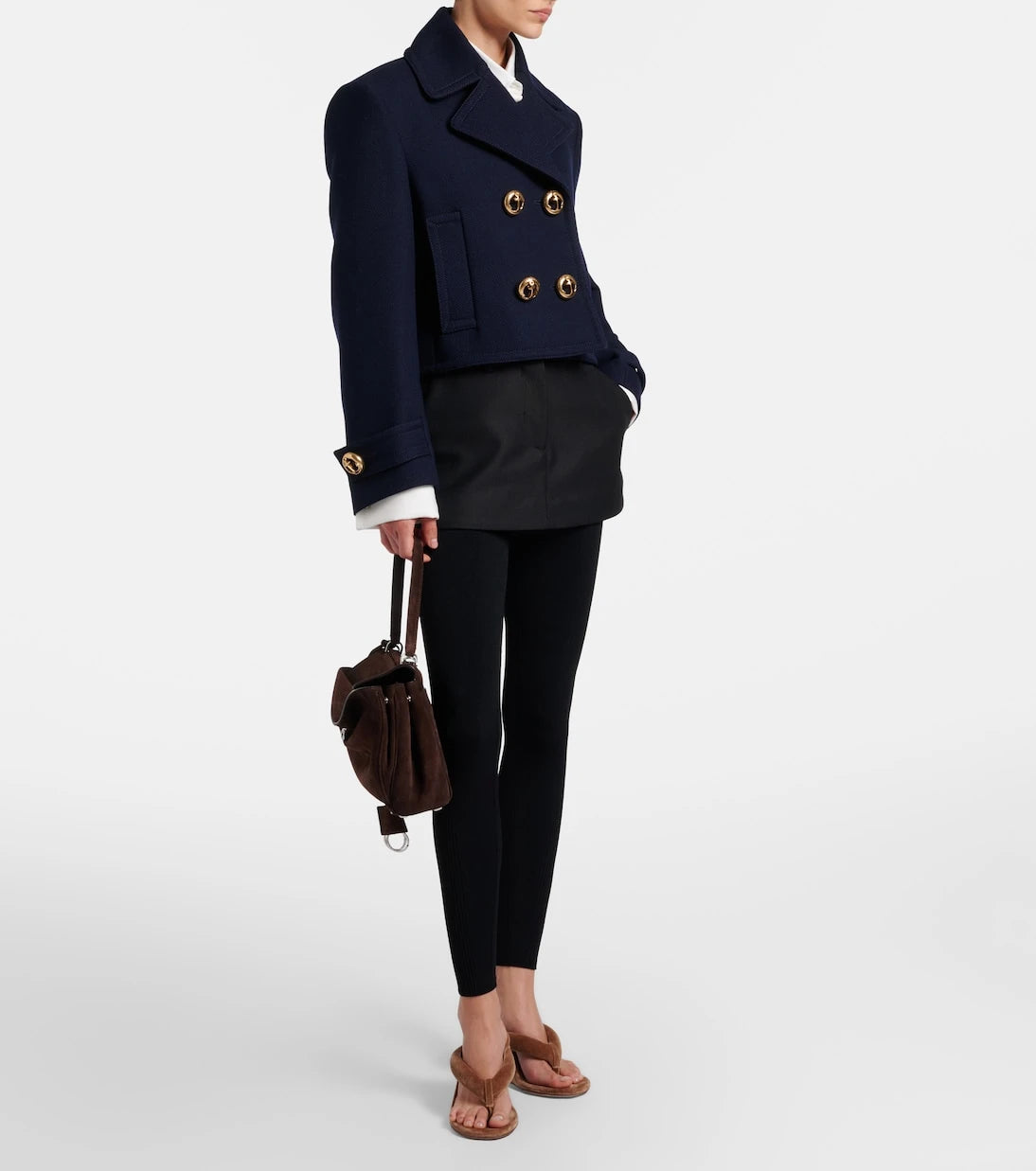 Balenciaga - Rodeo Small suede shoulder bag
