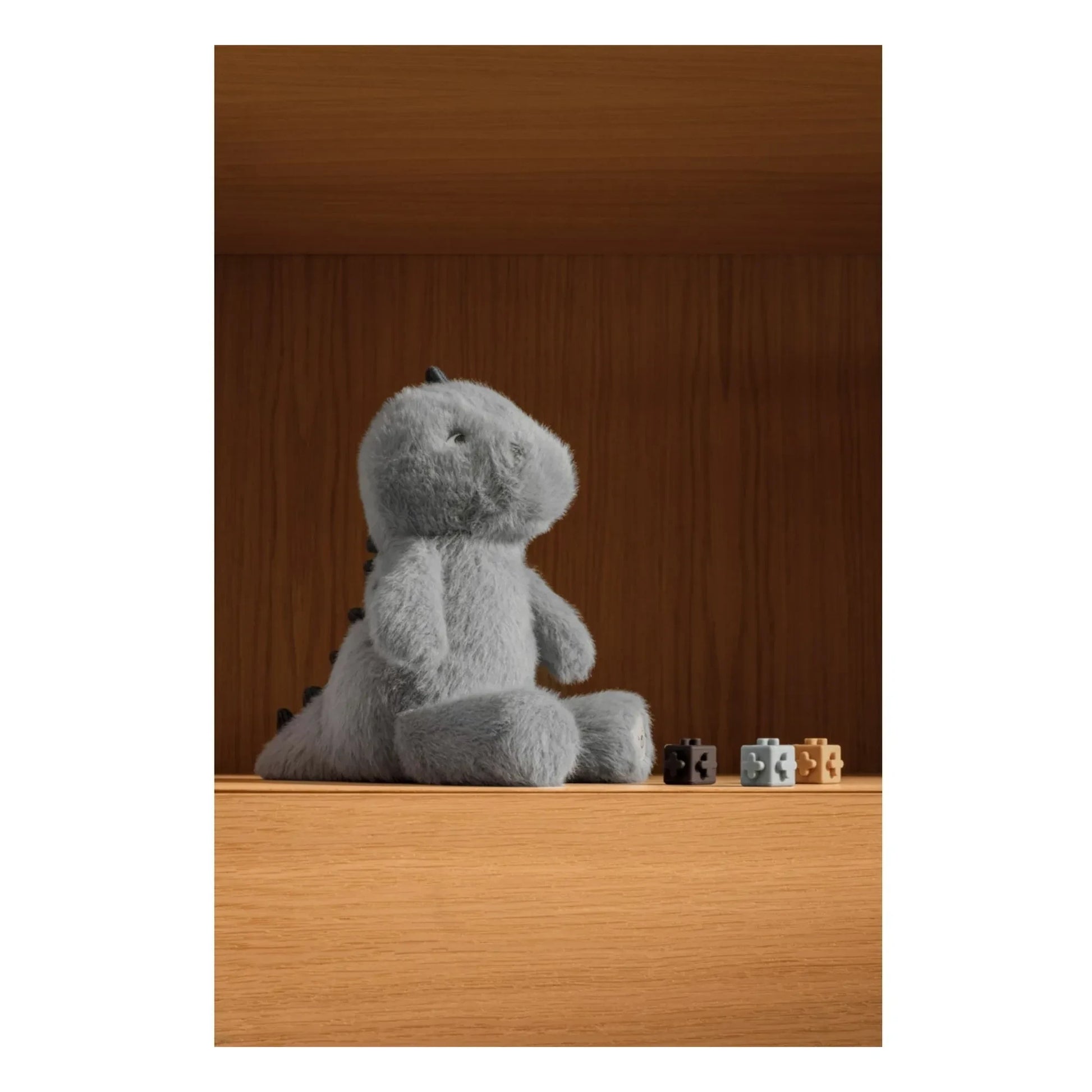 Liewood - Dino Binnie plush | Blue fog