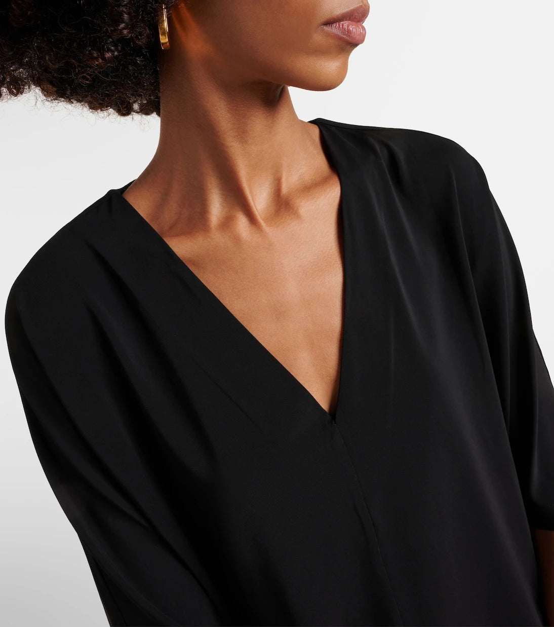 Max Mara - Linfa jersey crêpe top