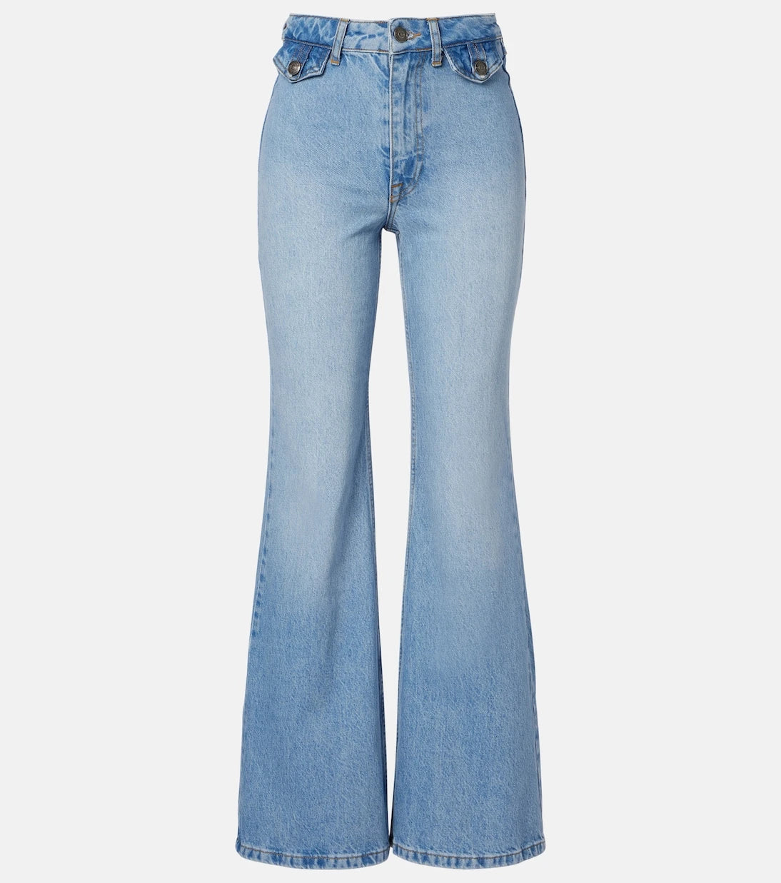Rotate - High-rise flared jeans