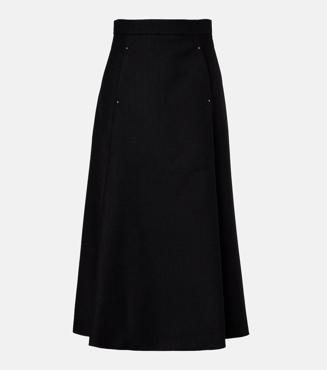 Moncler - Virgin wool midi skirt
