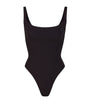 Black Fits Everybody Square-Neck Bodysuit