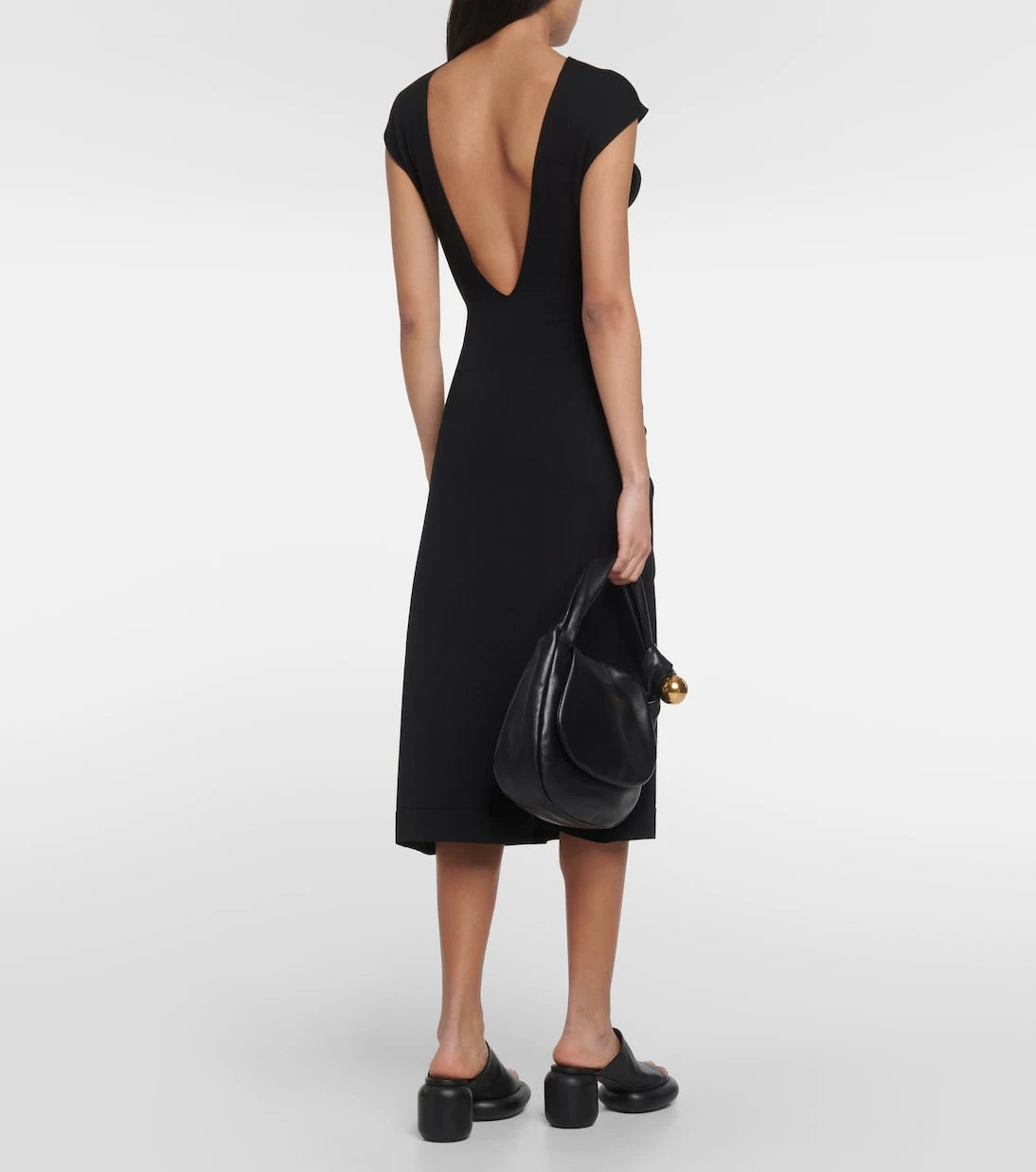 Jil Sander - Virgin wool midi dress