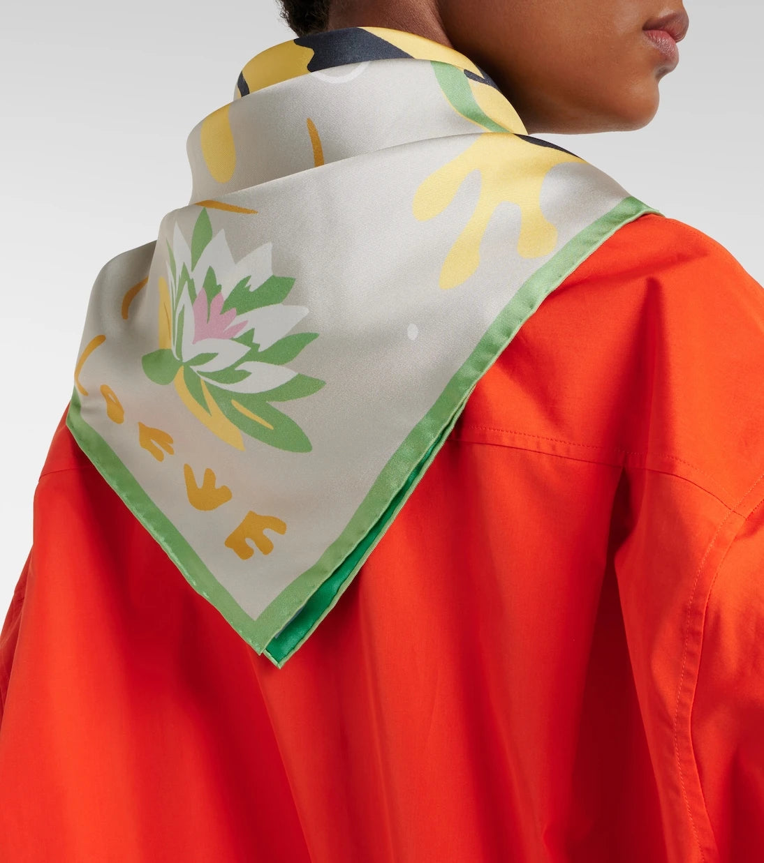 Loewe - Printed silk twill scarf