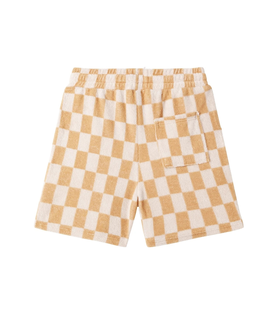 Rylee + Cru - Checked cotton-blend jersey shorts