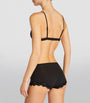 Skims Black Fits Everybody Lace-Trim Boyshort Briefs