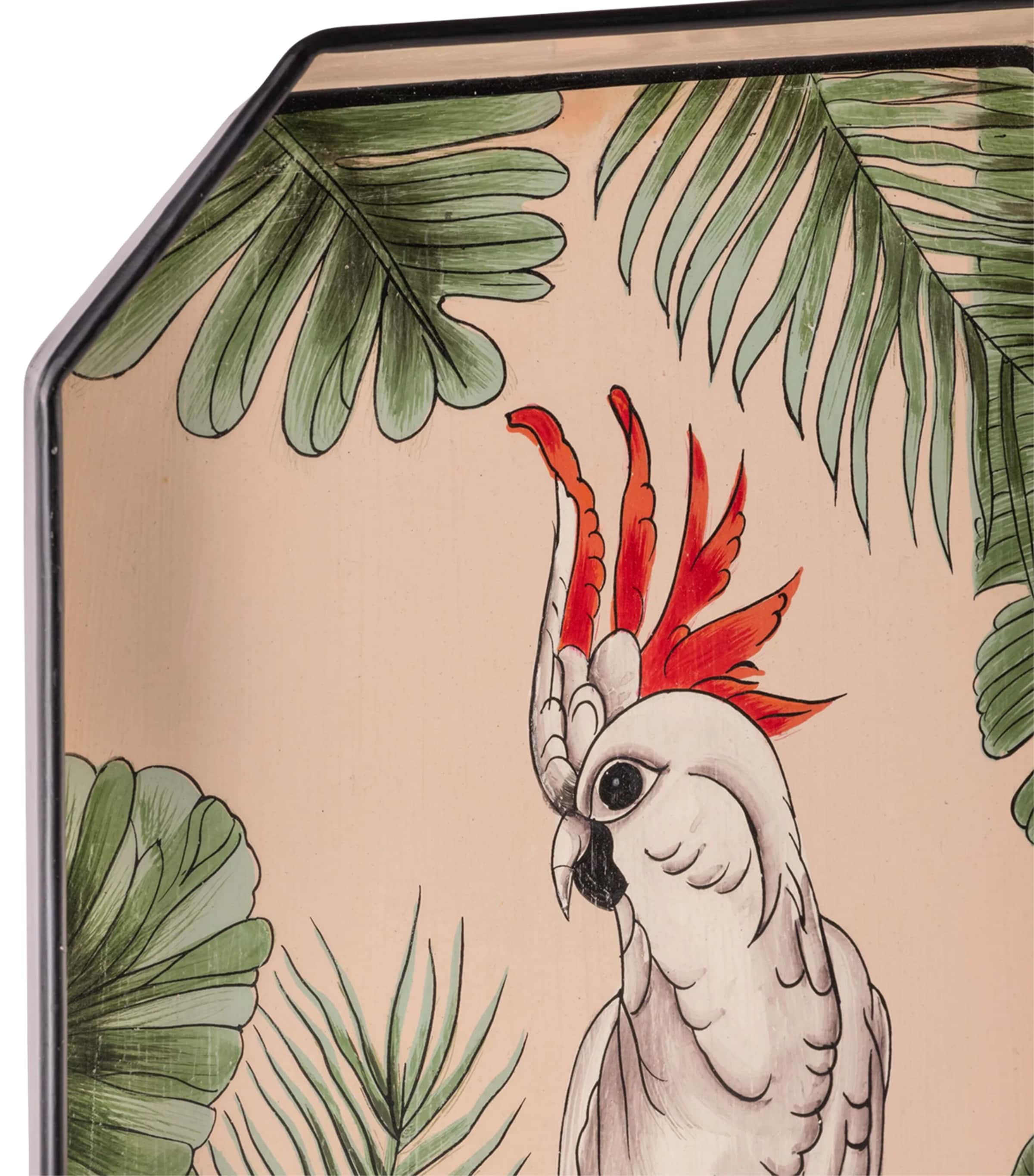 Iron Cockatoo Tray (43cm x 30cm)