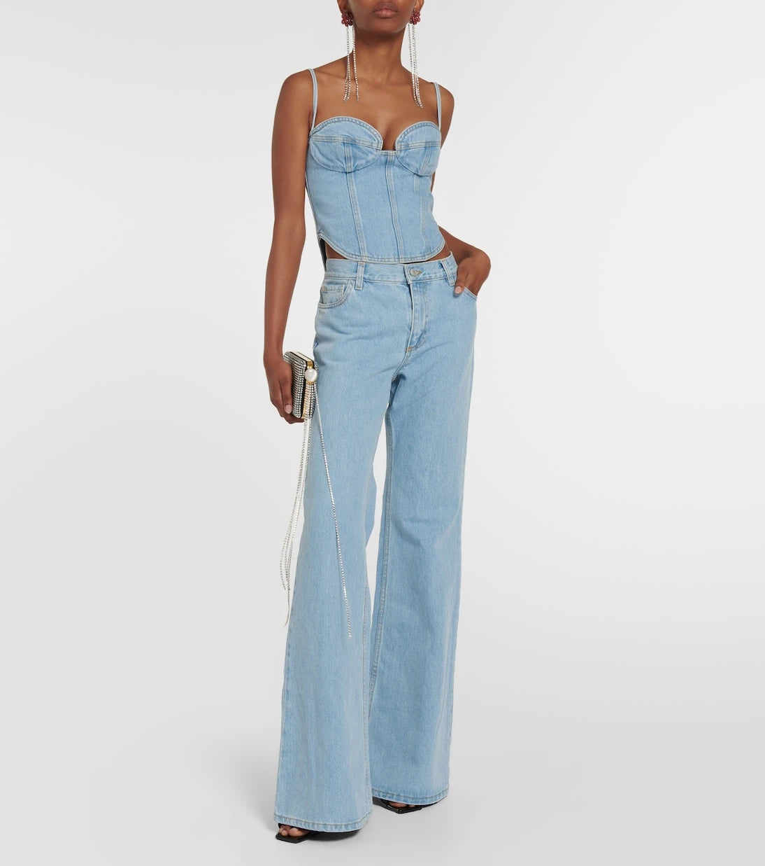 Magda Butrym - Denim bustier