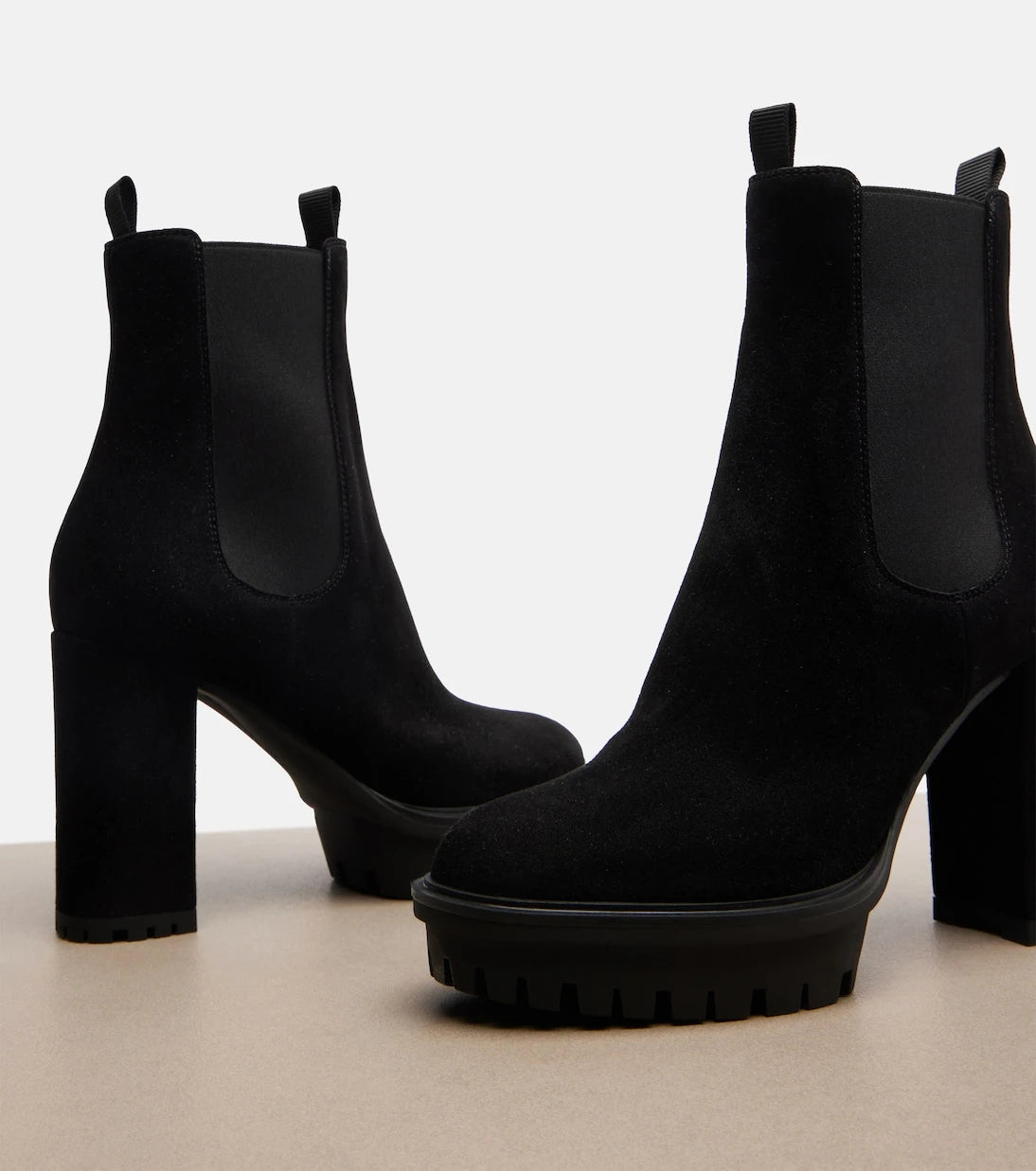 Gianvito Rossi - Barry suede platform ankle boots