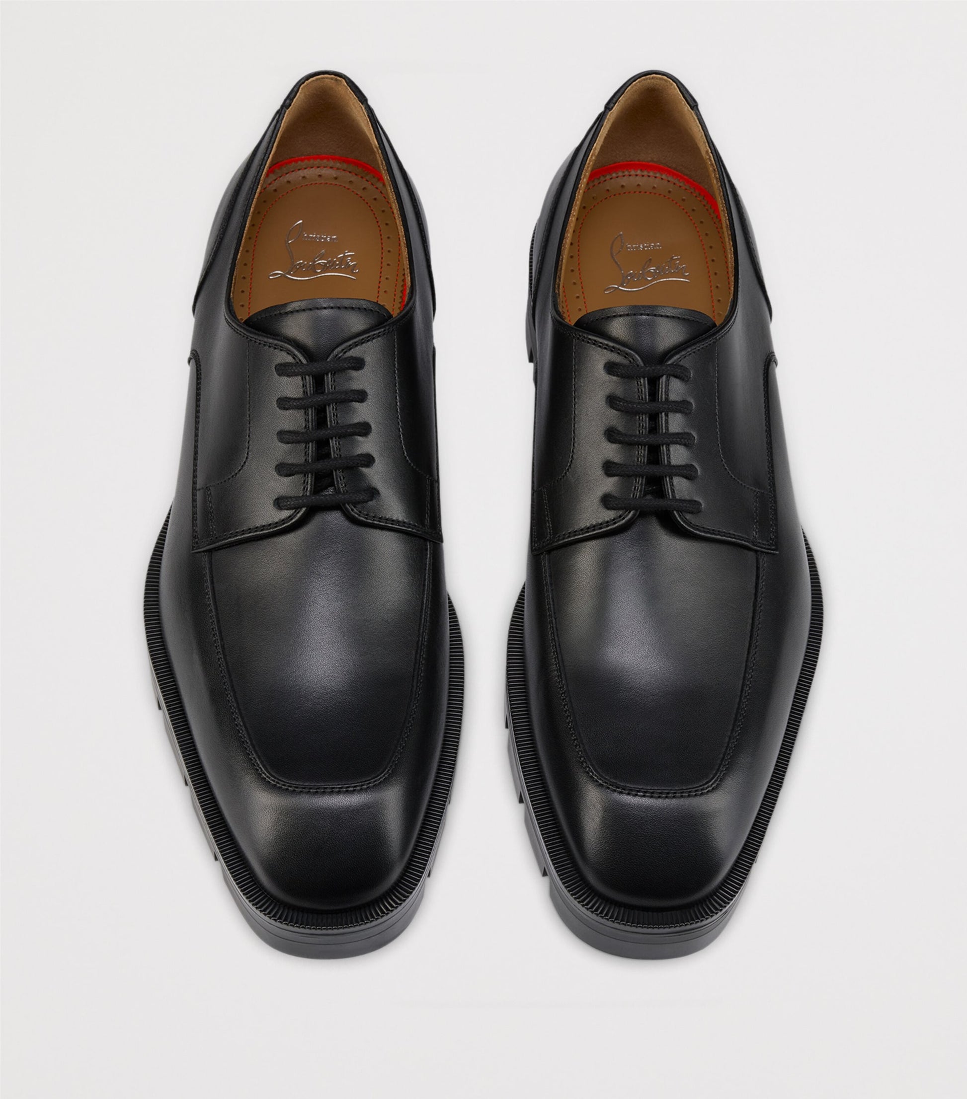 Davisol Lion Leather Derby Shoes