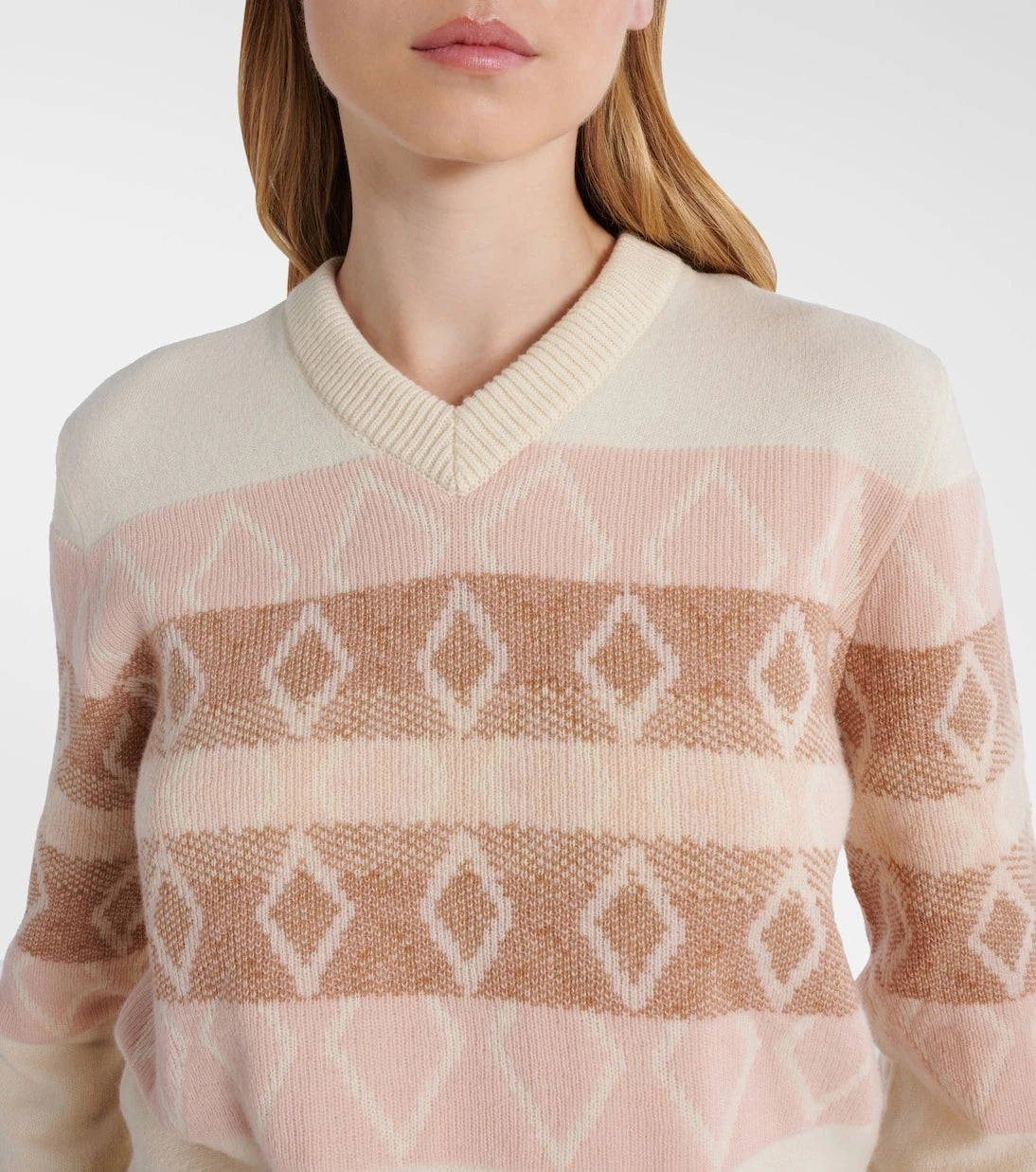 Moncler - Jacquard virgin wool sweater