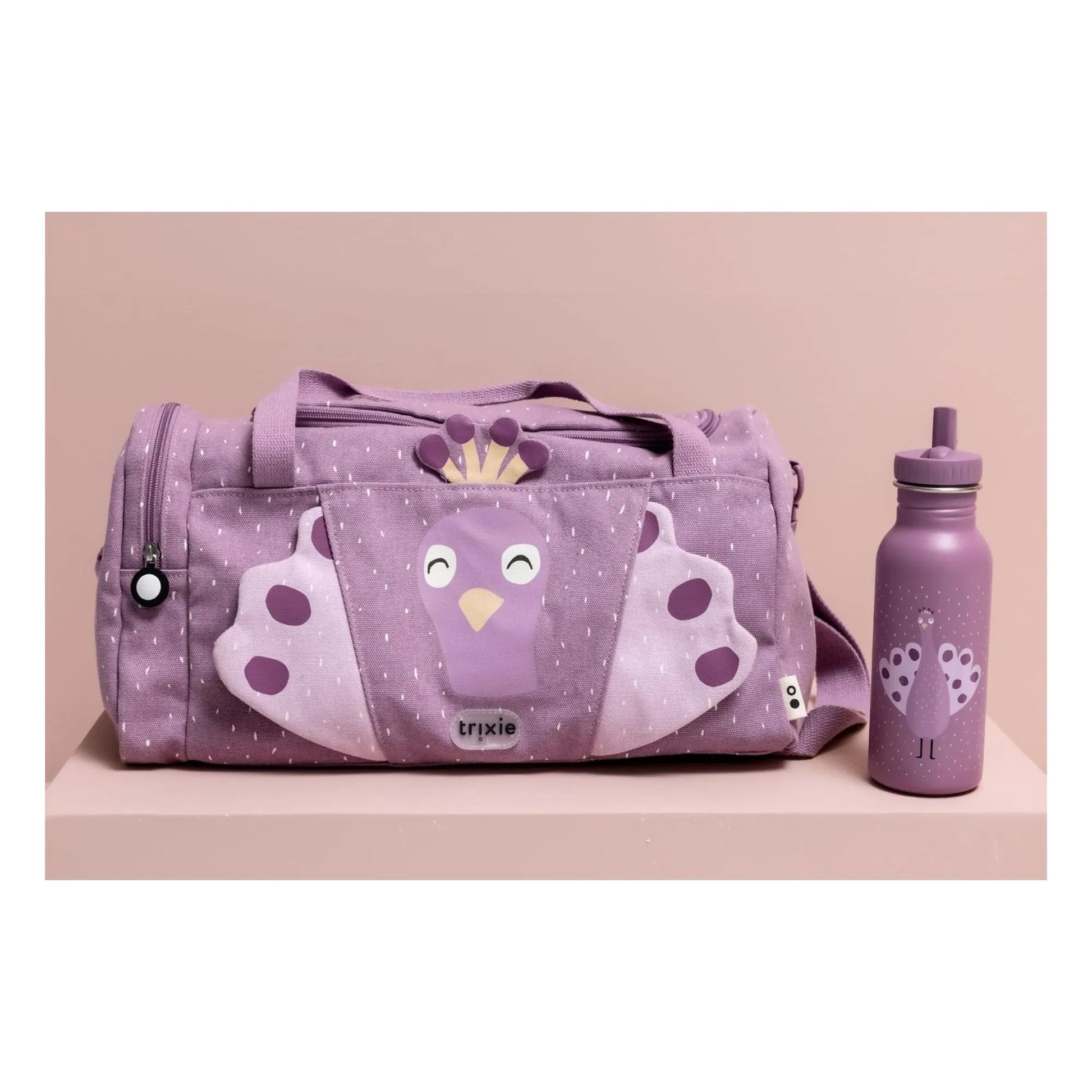 Trixie - Mrs. Peacock 500ml water bottle | Purple