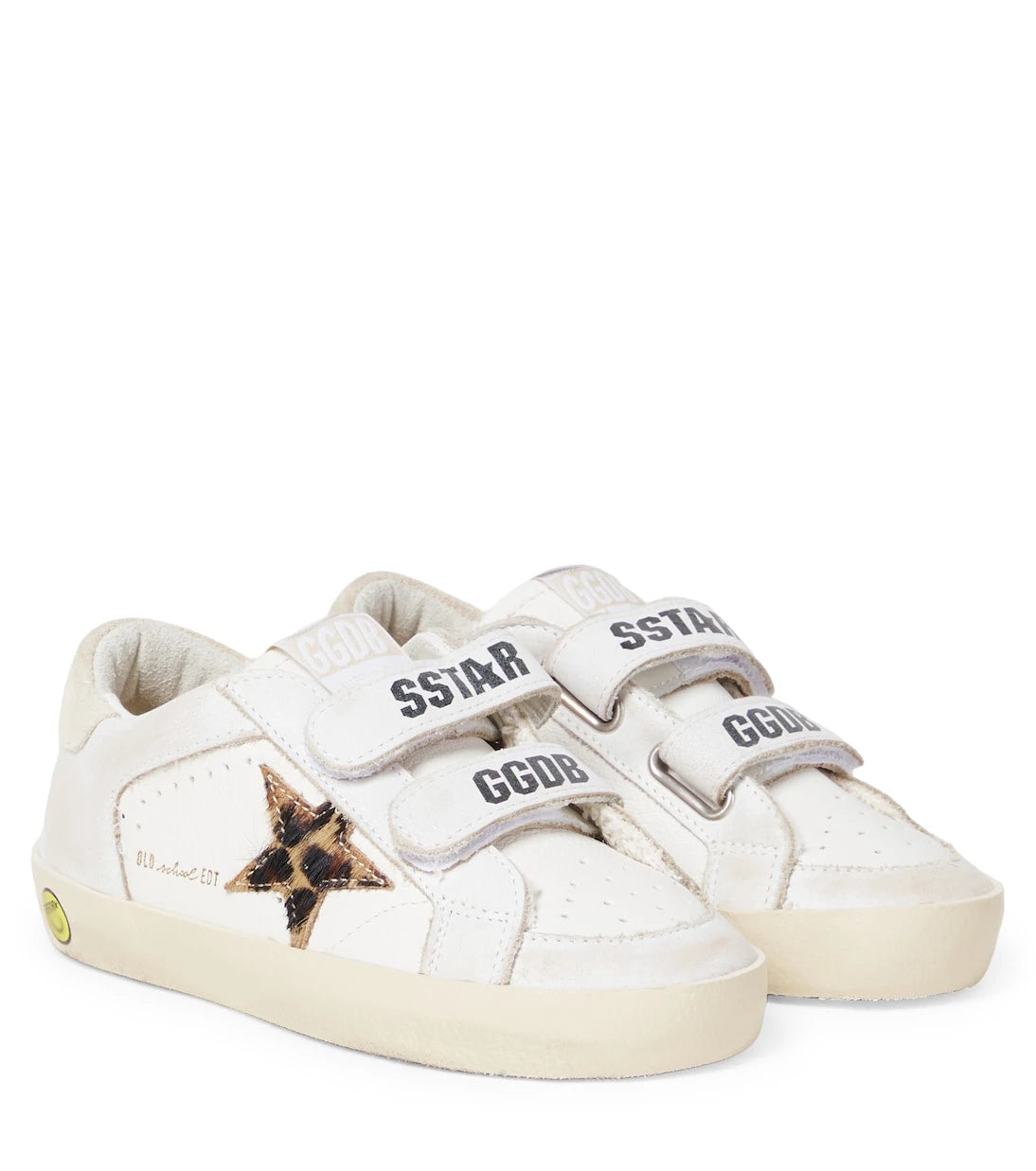 Golden Goose Kids - حذاء سنيكرز جلدي أولد سكول