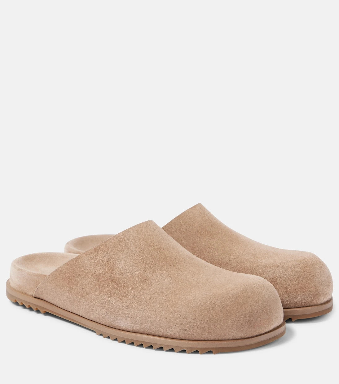 Rick Owens - Granola suede mules