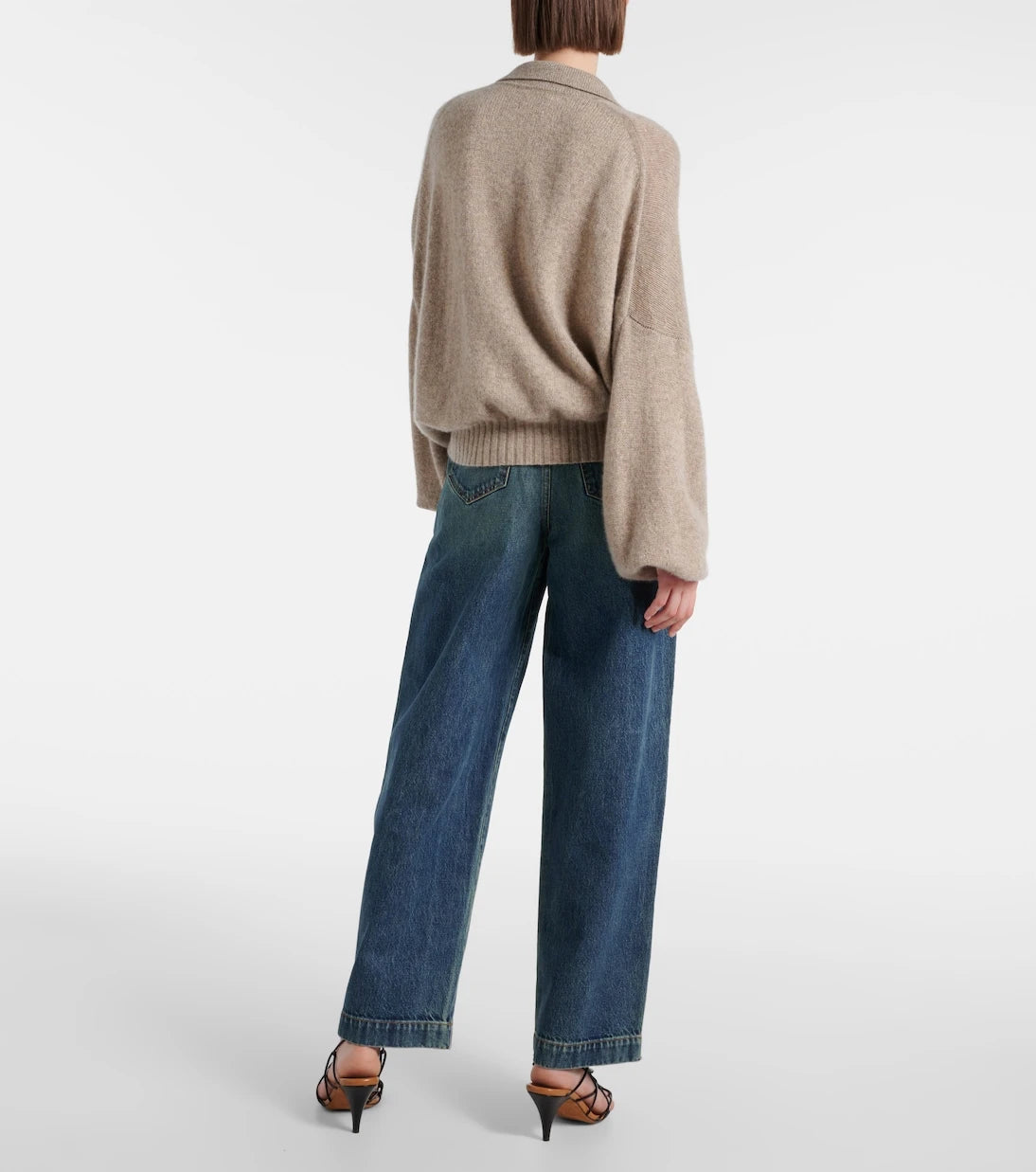 Khaite - Rene cashmere polo sweater