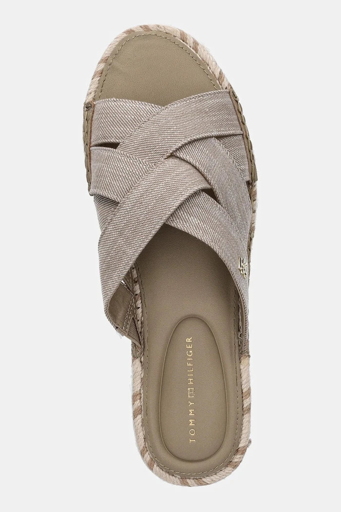 Tommy Hilfiger CHAMBRAY ESPADRILLE MULE