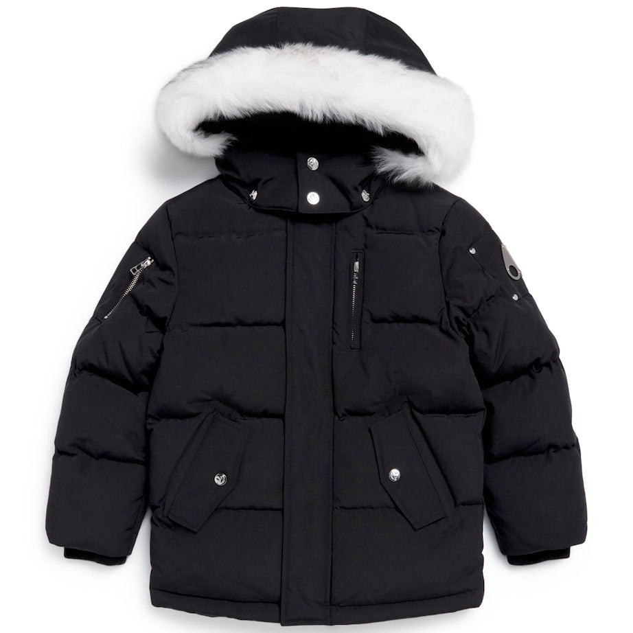 Moose Knuckles Kids Water-Resistant Down 3Q Jacket (4-18 Years)