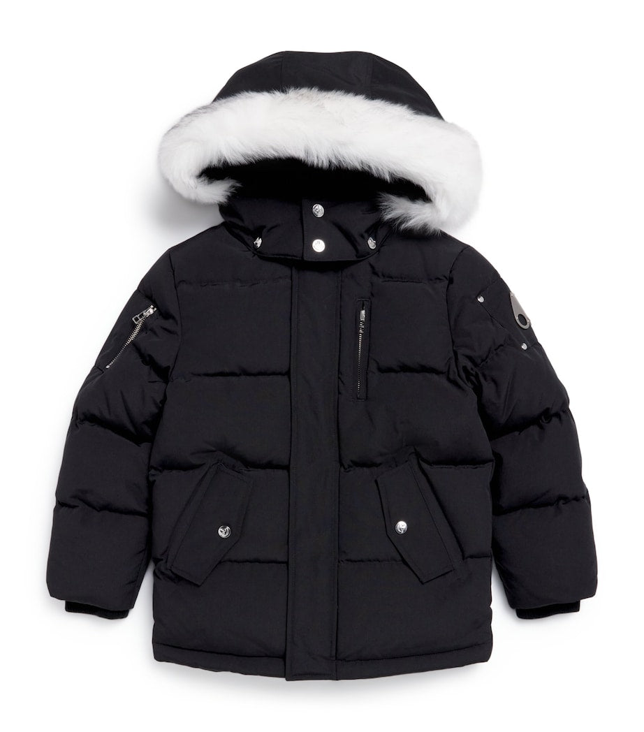 Moose Knuckles Kids Water-Resistant Down 3Q Jacket (4-18 Years)