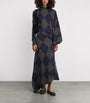 A.W.A.K.E. Mode Multi Merino Wool Argyle Maxi Dress