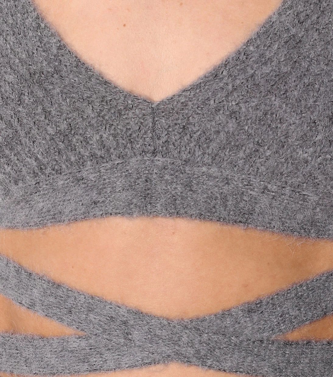 Dorothee Schumacher - Alpaca and wool-blend cropped top