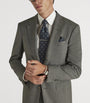 Dunhill Grey Wool-Cashmere Bourdon Blazer