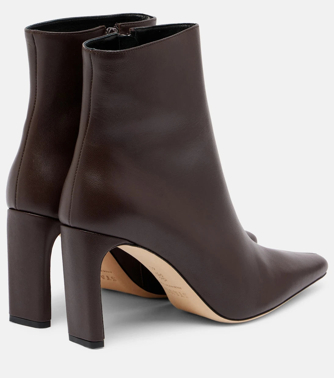 Staud - Wally 90 leather ankle boots