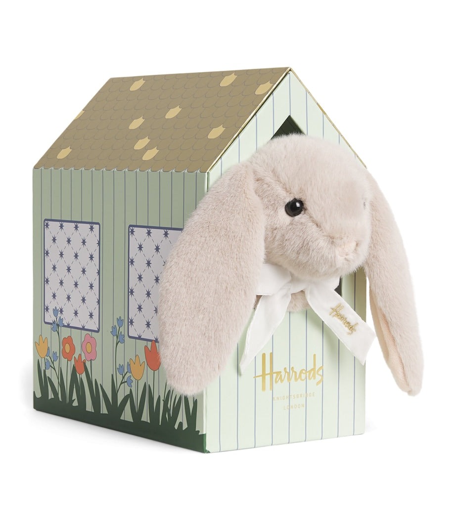 Rabbit In A Hutch Soft Toy