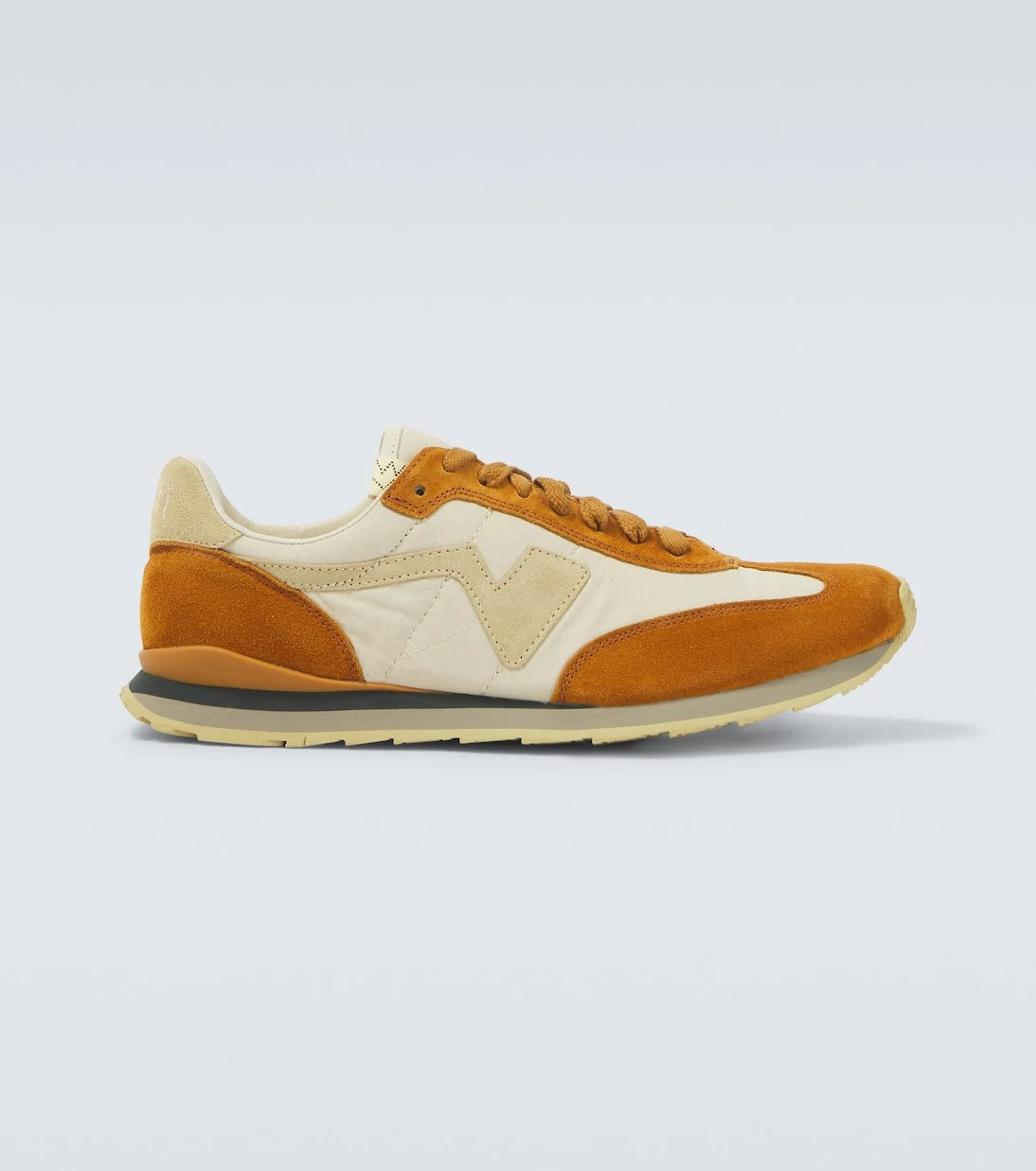 Visvim - FKT Runner suede-trimmed sneakers