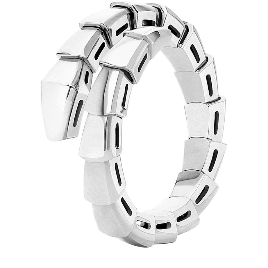 White Gold Serpenti Viper Ring