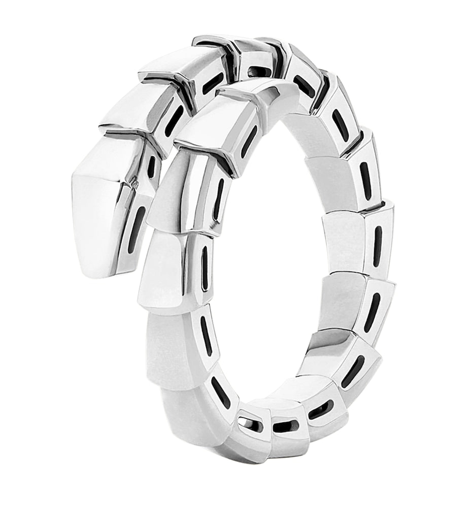 White Gold Serpenti Viper Ring