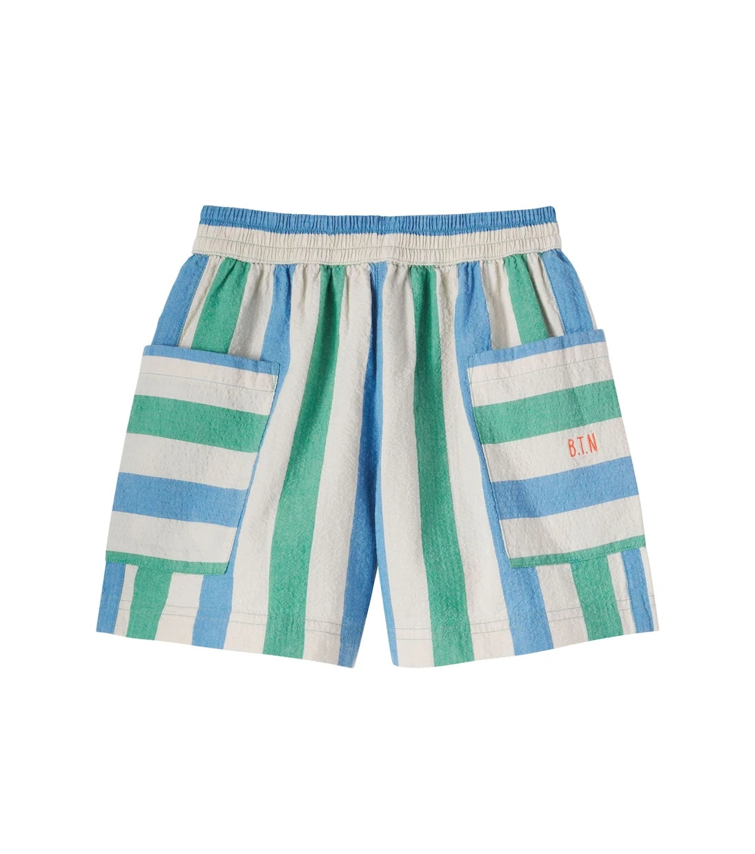 Bonton - Lois striped cotton shorts
