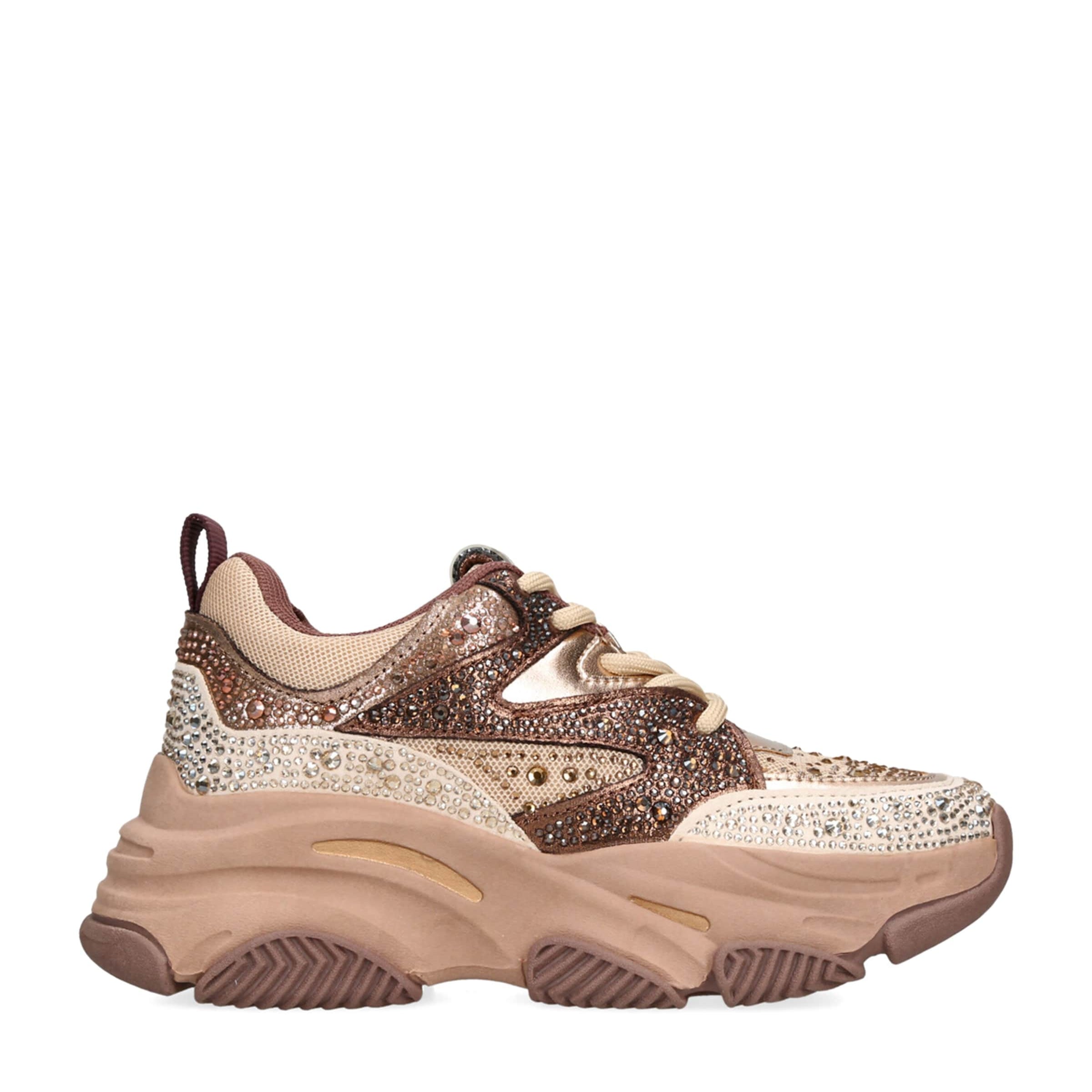 Embellished Jprivy Sneakers TAN