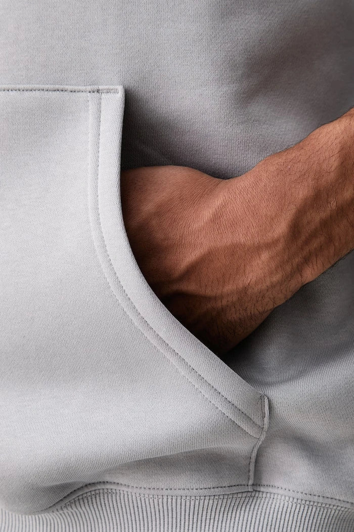 Pamuklu Erkek Kapüşonlu Sweatshirt Rival