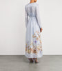 Zimmermann Multi Silk Coco Billow Maxi Dress