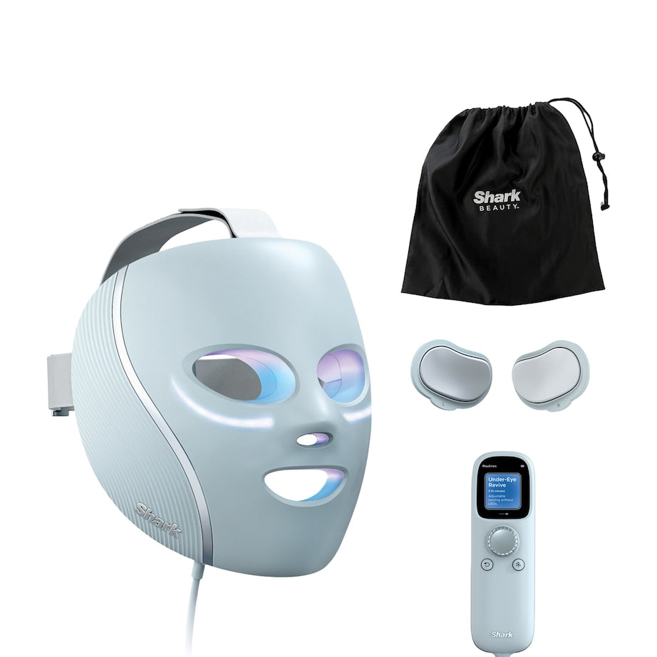 CryoGlow Under-Eye Cooling & LED Anti-Ageing & Blemish Repair Mask