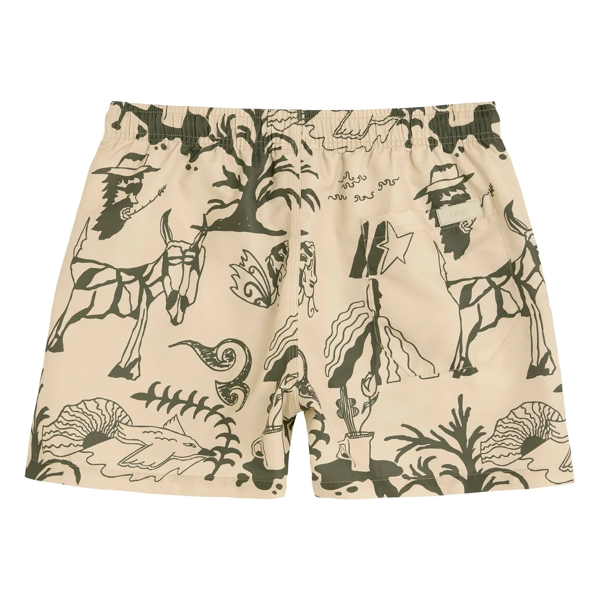 OAS - Poplan Bath Shorts | Beige