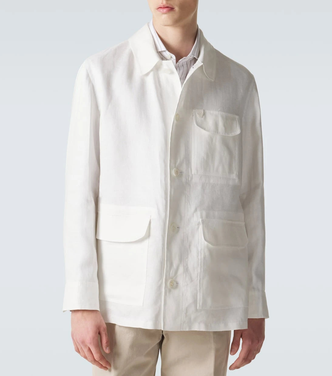 Brioni - Linen and cotton jacket