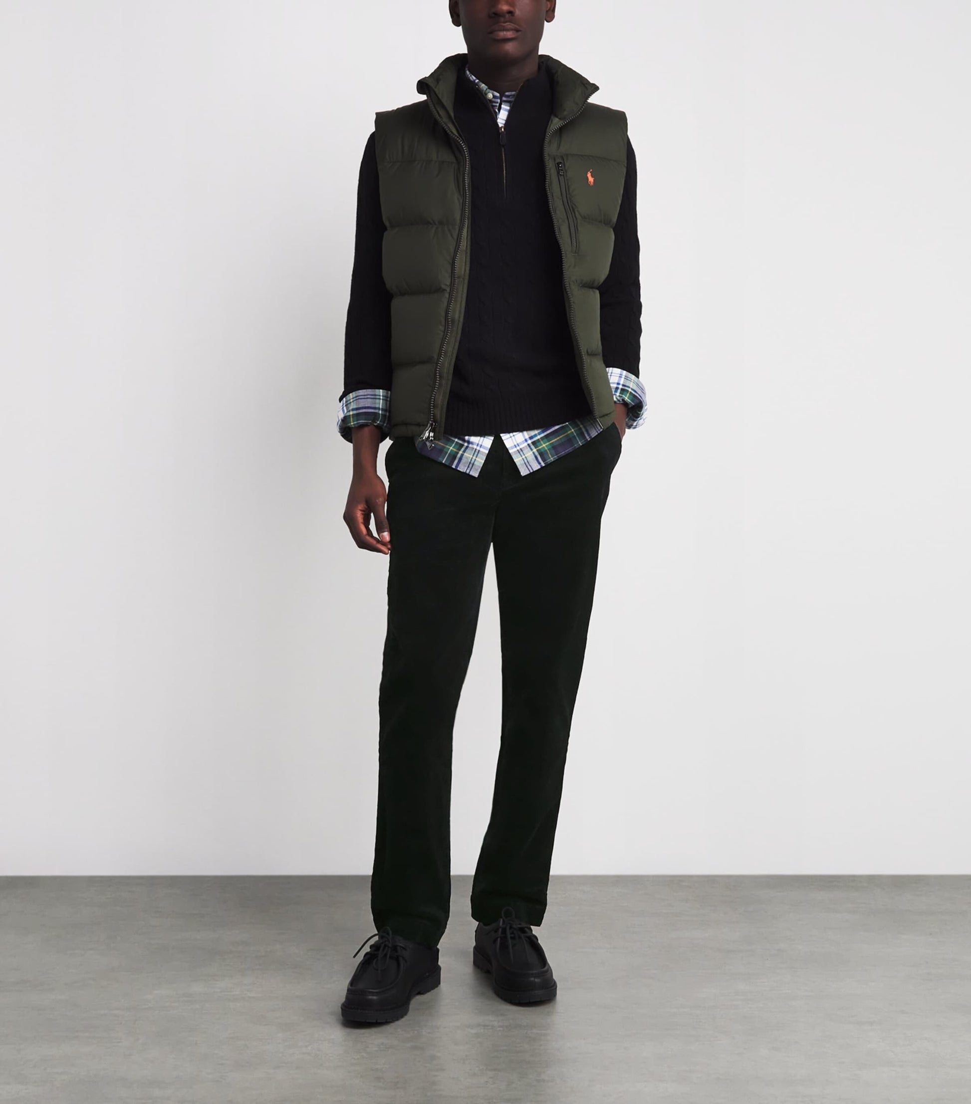 Corduroy Andover Slim Trousers