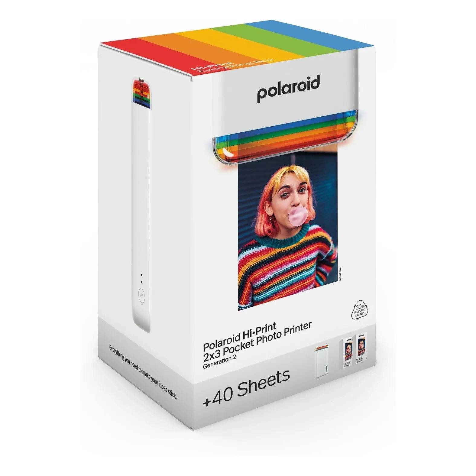 Polaroid - Hi-print Gen 2 photo printer set | White