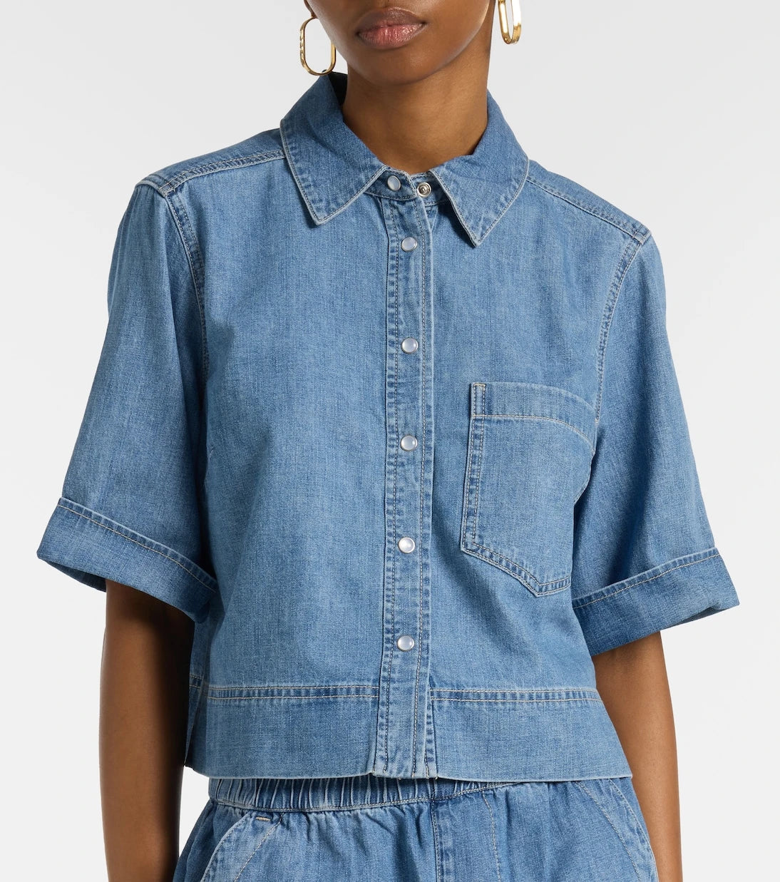 Veronica Beard - Spruce denim shirt