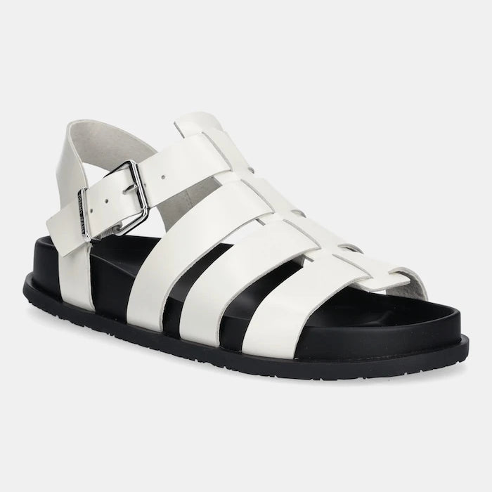 Tommy Jeans TJW FISHERMAN PATENT SANDAL Deri Sandalet