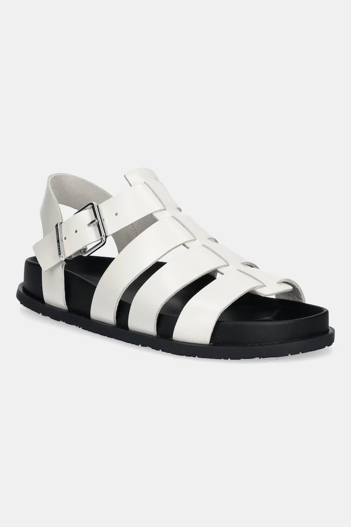 Tommy Jeans TJW FISHERMAN PATENT SANDAL Deri Sandalet