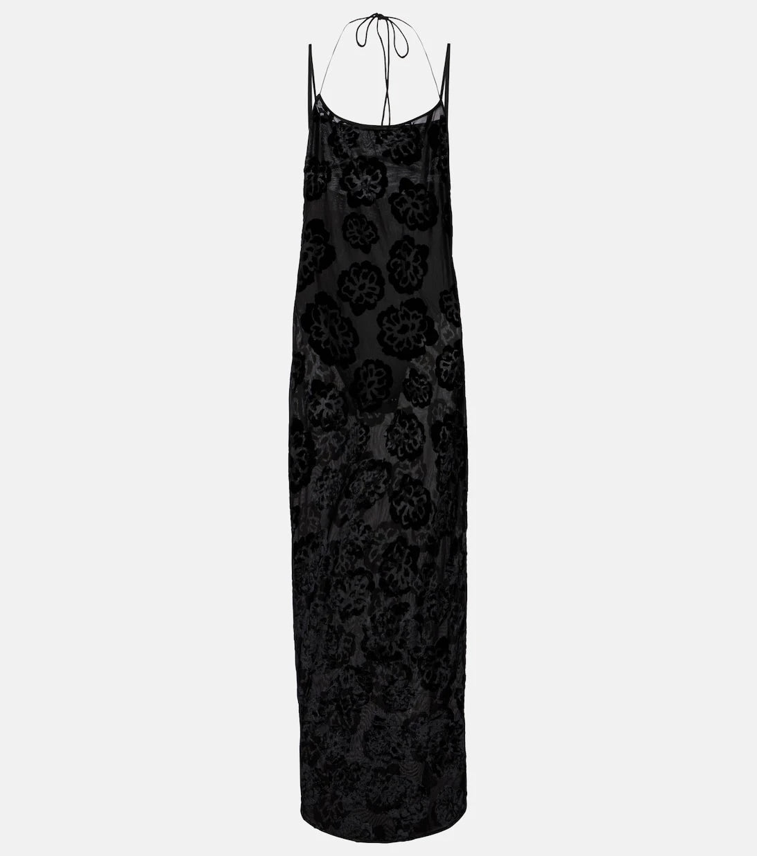 SIR - Vittoria embroidered sheer maxi dress