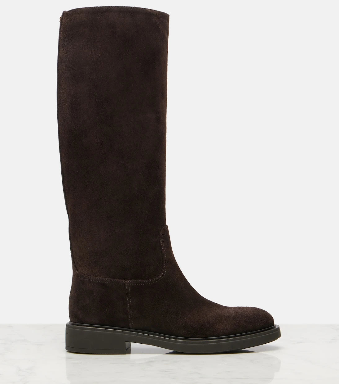 Gianvito Rossi - Ascott suede knee-high boots