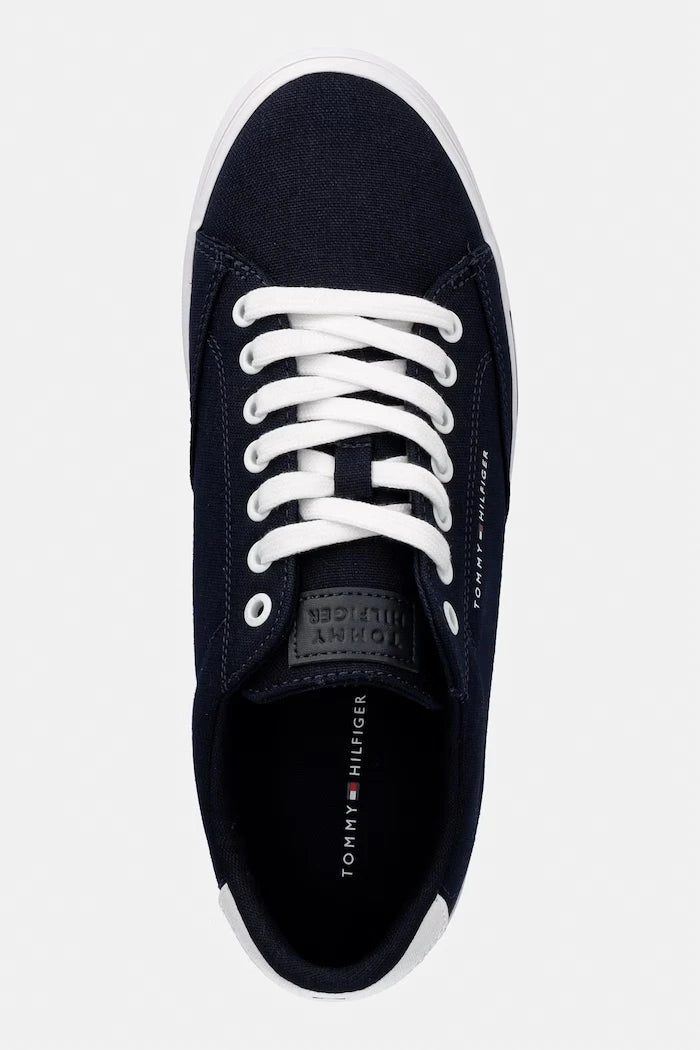 Tommy Hilfiger VULC CORE RWB LONG LACE CVS erkek düşük sneaker