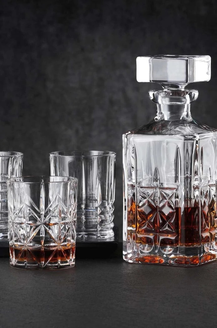 Nachtmann Highland Whisky Karaf ve Bardak Seti 4x345 / 750 ml (5 Parça)