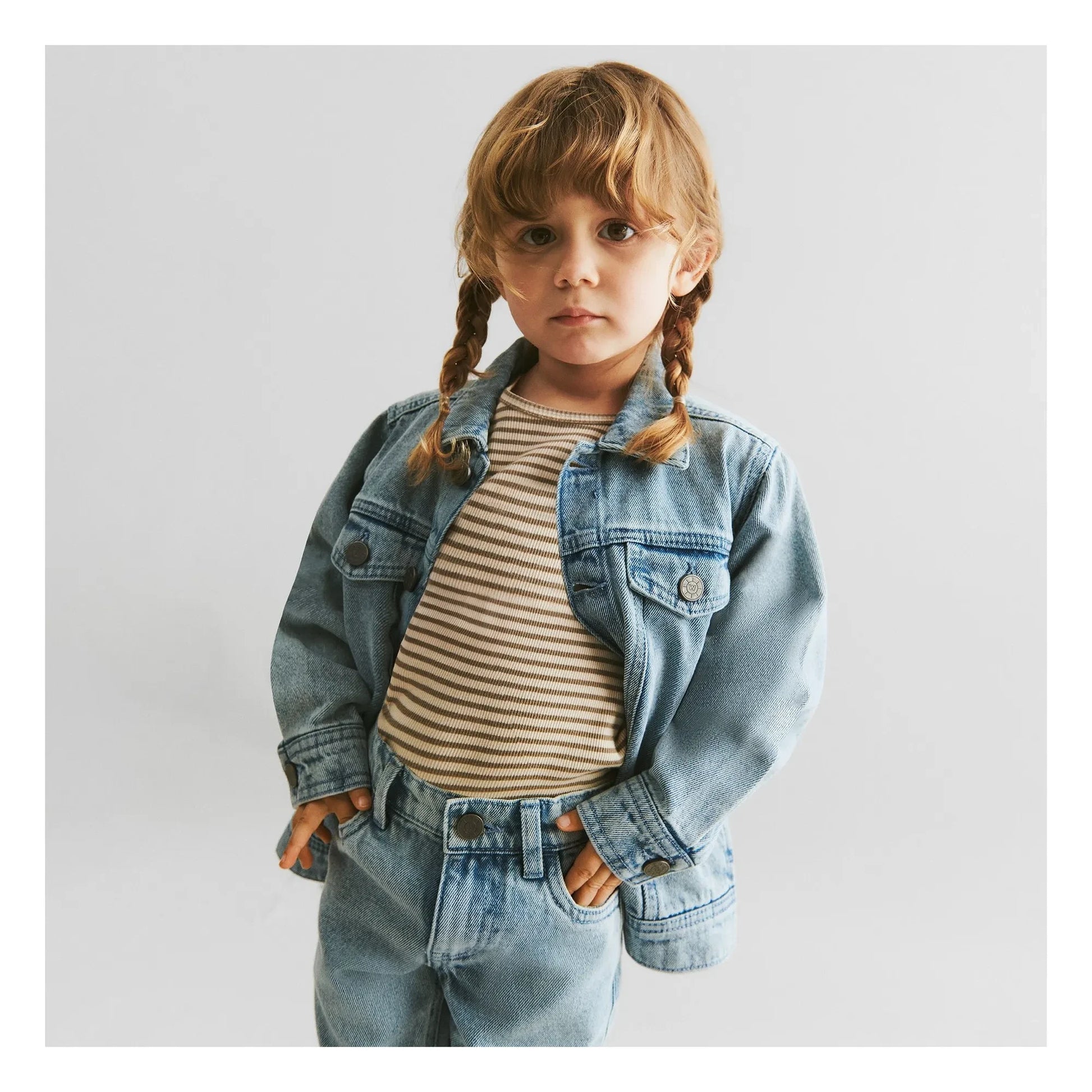 Wheat - Bowie organic cotton denim jacket | Denim