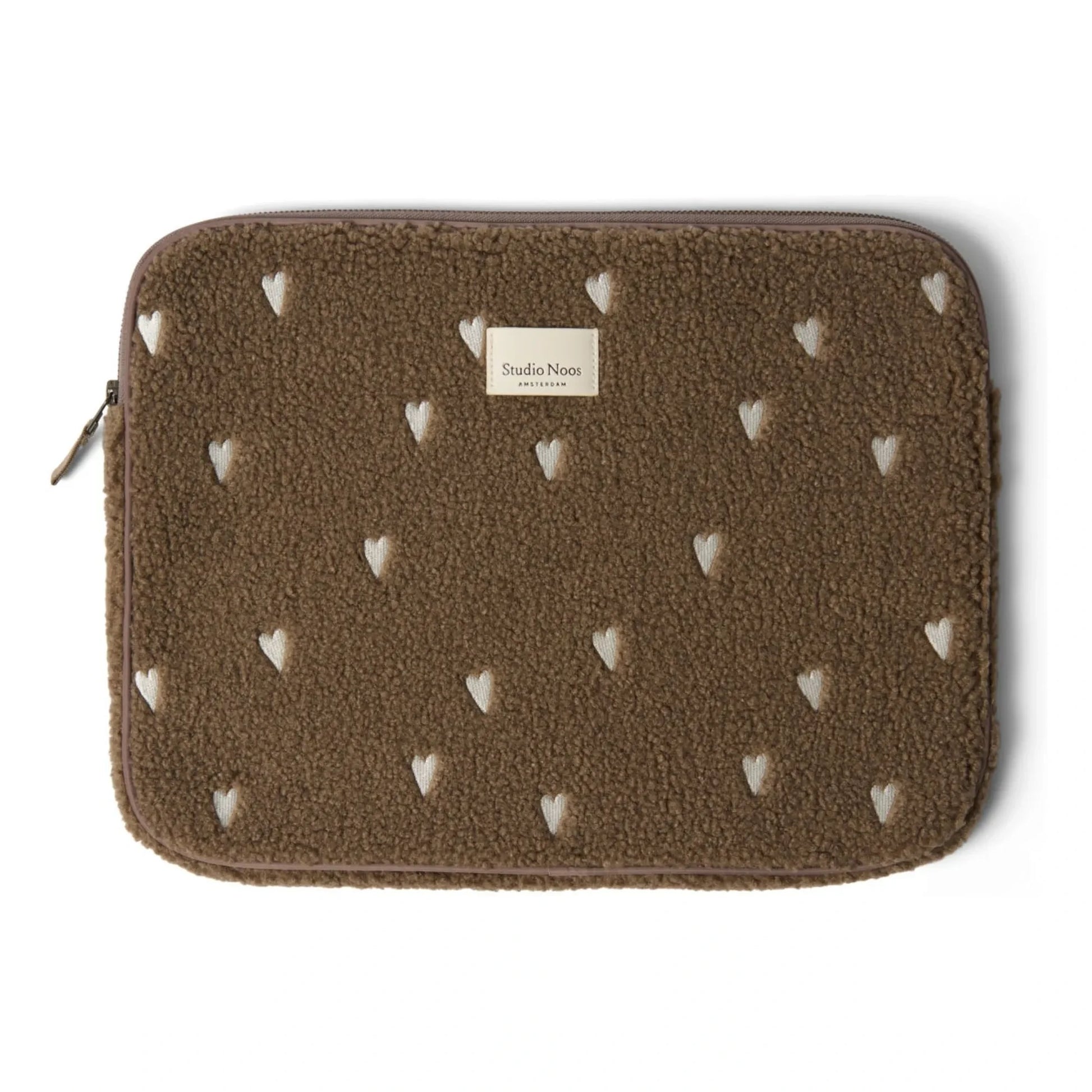 Studio Noos - Hearts computer case | Brown