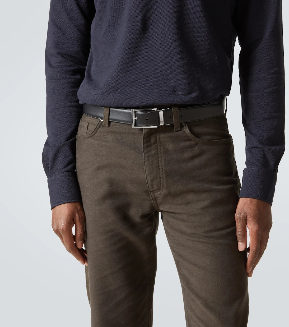Zegna - Leather belt